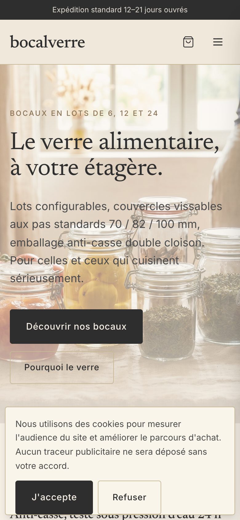 Bocalverre mobile