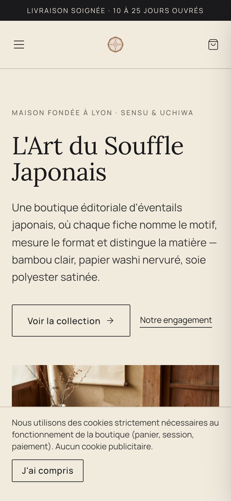 Éventail Japonais mobile