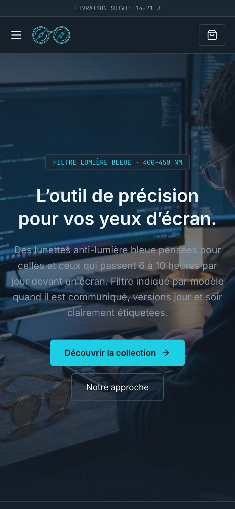 Blue-light Glasses mobile